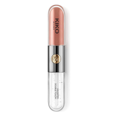 KIKO Milano Unlimited Double Touch Lipstick 103 Natural Rose, 2x3 ml (Pack of 1)